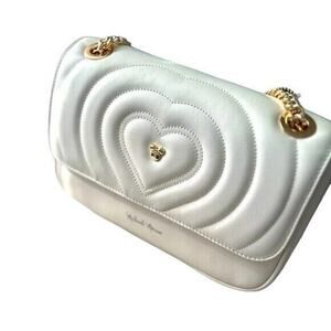 Genuine Leather Minnie Mouse Flap Handbag